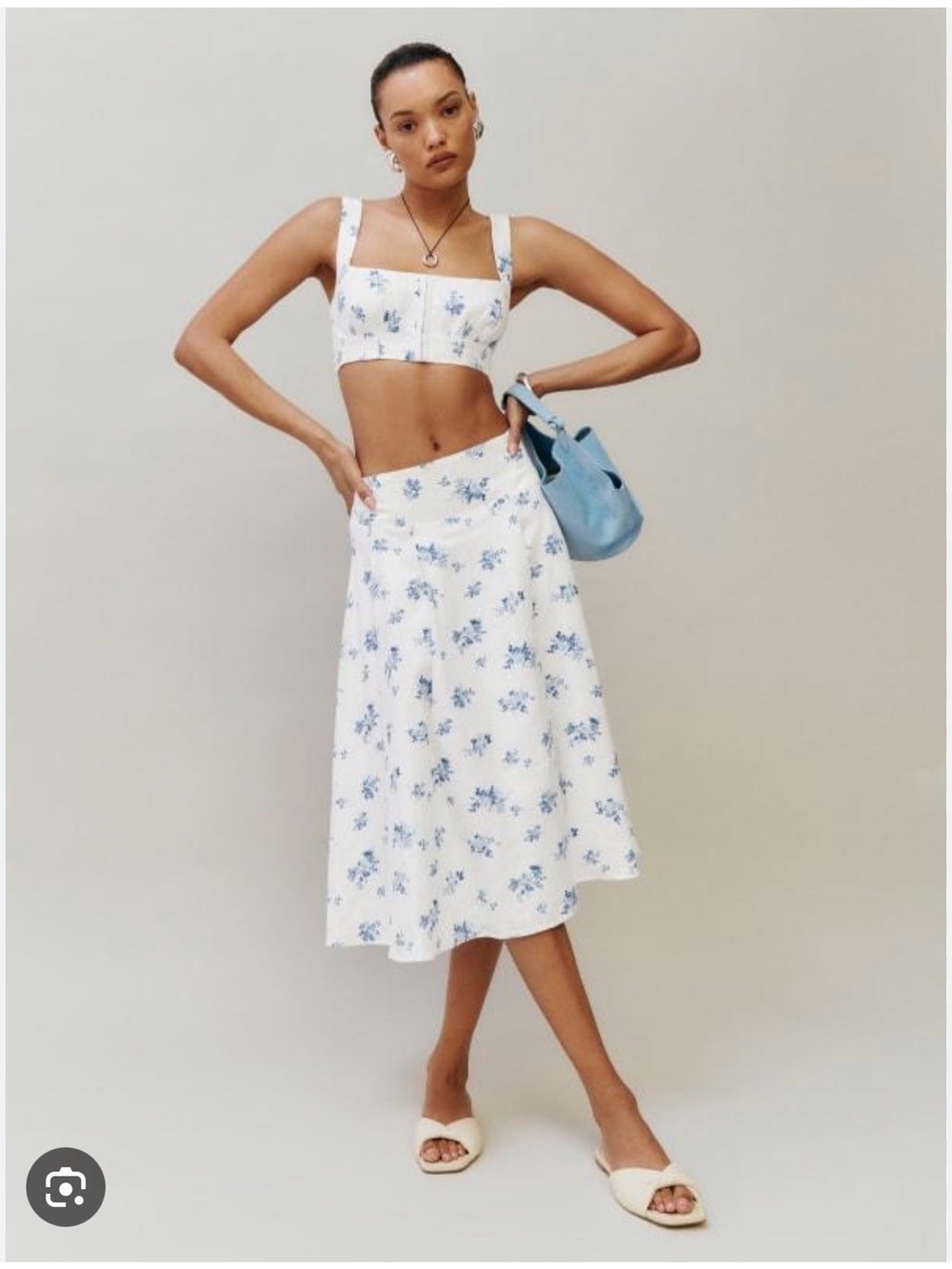 Reformation SANTANA LINEN TWO PIECE - Picture 2 of 8
